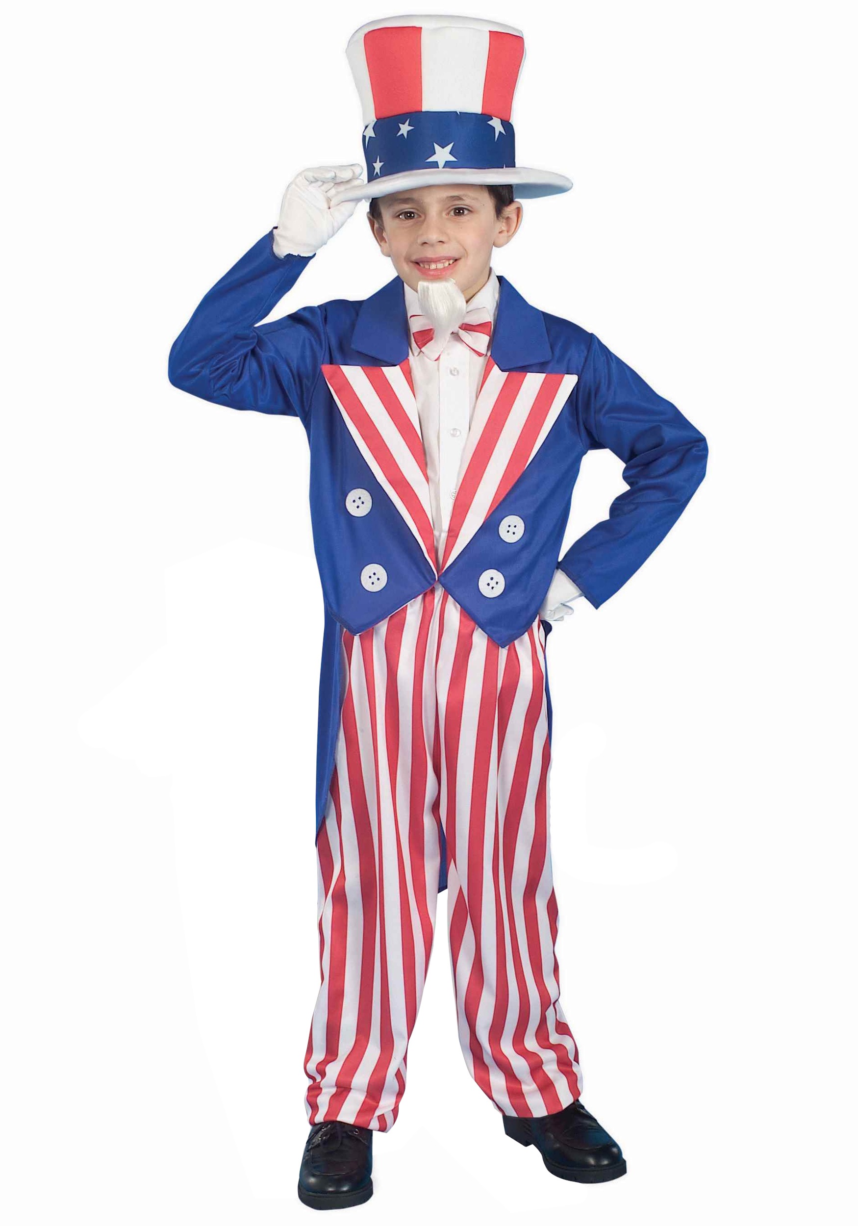 homemade uncle sam costume