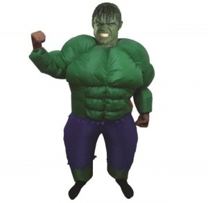 Incredible Hulk Costume for Mens